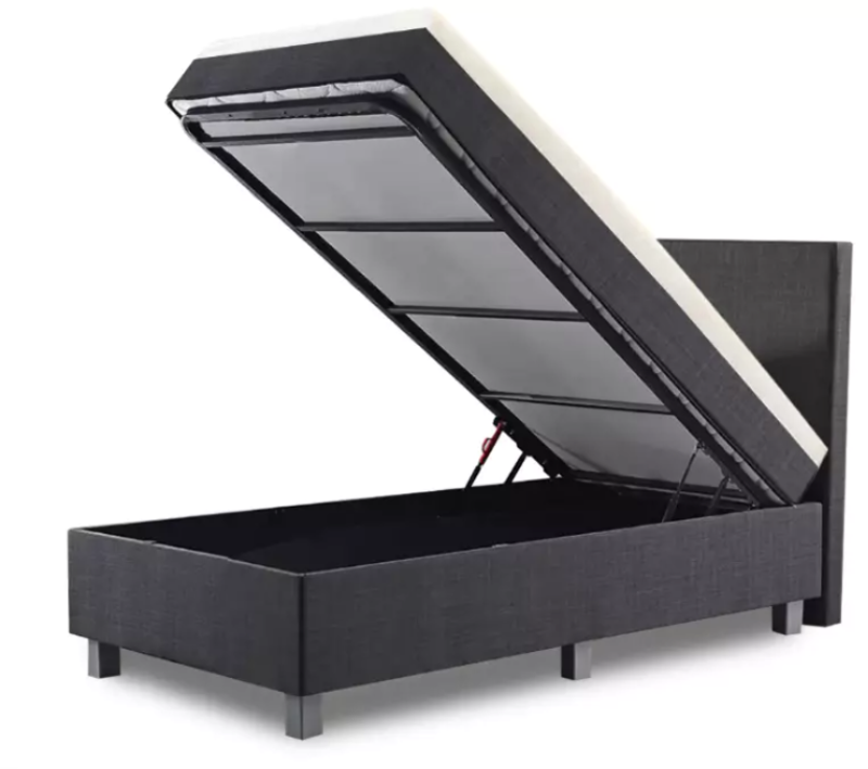 Boxspring 90x200 cm met opbergruimte
